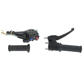 Kit Poignée Gaz / Frein avant / arrière Peugeot MVL / Vogue avec klaxon / arrêt moteur