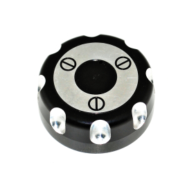 Bouchon Réservoir Essence Derbi Senda - Alu Noir Replay