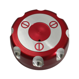 Bouchon Réservoir Essence Derbi Senda - Alu Rouge Replay