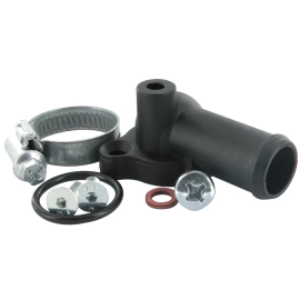 Raccord de durite sur culasse Piaggio NRG Zip LC - Polini coudé 90°