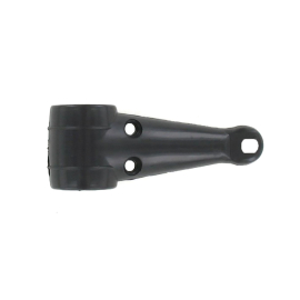 Patte de Phare (l'unité) - 28 / 32mm ABS Noir 125mm