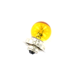 Ampoule 6V 15W à Collerette P26S S3 - Jaune