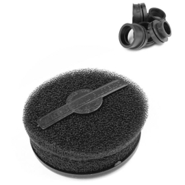 Filtre à air PHBG / PHBN / PHVA / PHBH / Mikuni TM - Marchald Power Filter 28mm à 43mm droit / coudé 25 degrés L 65mm Noir