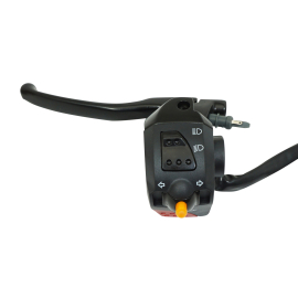 Poignée frein arrière gauche avec commodo adaptable Peugeot Ludix Vivacity TKR