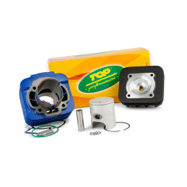 Kit Cylindre 70cc Piaggio Typhoon Zip AC - Top Perf Racing Gold Line Fonte bleu 47.6mm