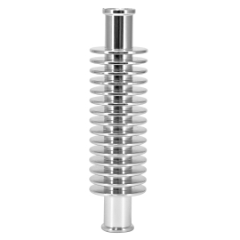 Radiateur pour durite de refroidissement - 17mm rond Replay Alu Poli