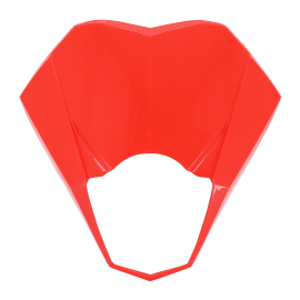 Tête de Fourche / plaque phare Rieju MRT à partir de 2009 - Rouge brillant