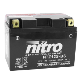 Batterie 12V 11 Ah NTZ12S-BS MF - Nitro sans entretien +G