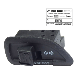 Bouton / commutateur gauche clignotant Piaggio NRG Typhoon Zip Aprilia SR Gilera Runner Stalker - Origine Piaggio