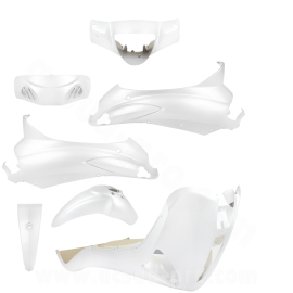 Kit Carénages / Carrosserie PIAGGIO Liberty - Blanc perle 7 pièces