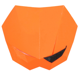 Tête de Fourche / Plaque Frontale Numéro - SX Rivale Orange KTM