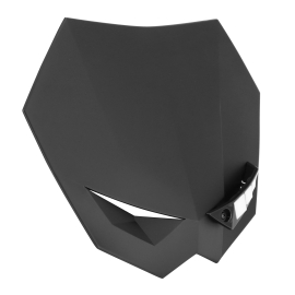 Tête de Fourche / Plaque Phare - SX Rivale à leds Noir Mat