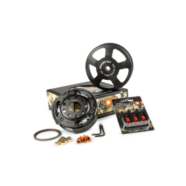 Embrayage + Cloche Ventilée MBK Booster Nitro Yamaha BW'S Aerox - Stage6 Torque Control MK2 107mm