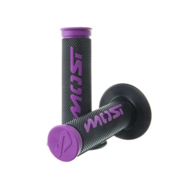 Poignée de guidon Most noir et violet