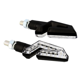 Clignotants BLACKWAY ARDA Led Noir - Homologué