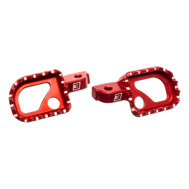 Repose pieds cross pour Rieju MRT - Terzo - Alu Rouge