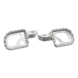 Repose pieds cross pour Beta RR - Terzo - Alu Silver