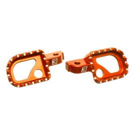 Repose pieds cross pour Beta RR - Terzo - Alu Orange