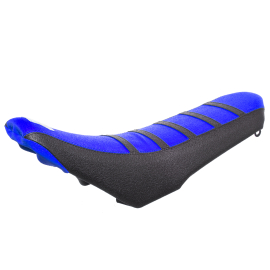 Housse de selle Derbi Senda / Gilera SMT de 2011 à 2017 - Noir / Bleu - Terzo