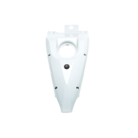 Dosseret de selle New Design Replay pour MBK Nitro de 1997 à 2012 et Yamaha Aerox de 1997 à 2012 blanc brillant