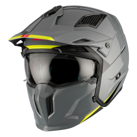 Casque Modulable Transformable - MT Streetfighter SV Argent Brillant
