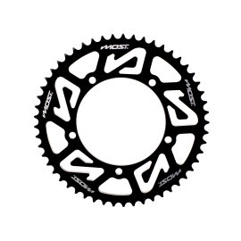Couronne alu Most Crown 428 - 53 dents Sherco 50cc après 2021 Noir