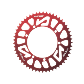 Couronne alu Most 428 - 53 dents Sherco Rouge
