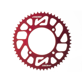 Couronne alu Most 428 - 53 dents Beta RR Rouge