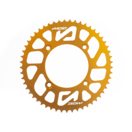 Couronne alu Most 428 - 53 dents Beta RR Or