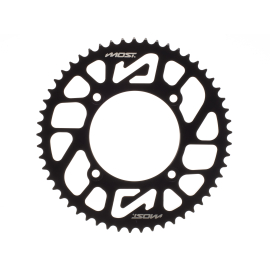 Couronne alu Most 428 - 53 dents Beta RR Noir
