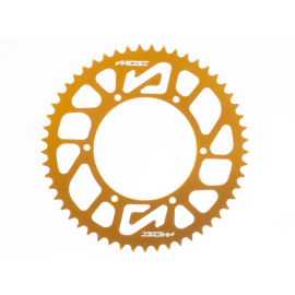 Couronne alu Most 420 - 53 dents Derbi Senda Euro 4 - DRD et GPR Or