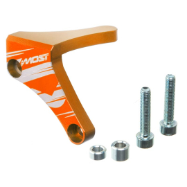 Butée de biellette d'embrayage Most Minarelli AM6 Alu Orange