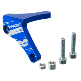 Butée de biellette d'embrayage Most Minarelli AM6 Alu Bleu