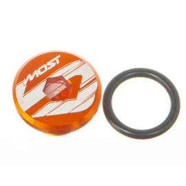 Bouchon de culasse Most Derbi Gilera Aprilia Euro 3 orange