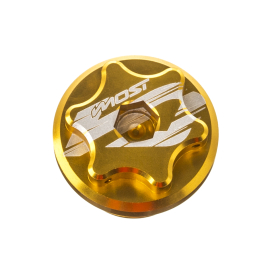 Bouchon carter d'huile Most V2 MBK Booster et Nitro or