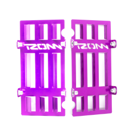 Ailette radiateur et réservoir d'huile Most Rieju MRT Violet