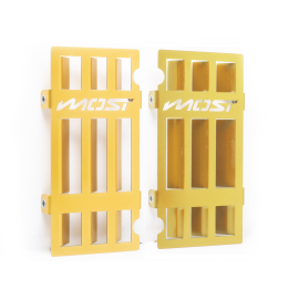 Ailette radiateur et réservoir d'huile Most Rieju MRT Or