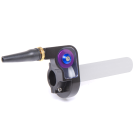 Poignée de gaz tirage rapide Watts enrouleur violet