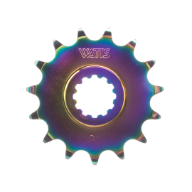 Pignon Watts Minarelli AM6 Z15 420 titane bleu
