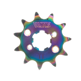 Pignon Watts Derbi après 99 Z11 420 titane bleu