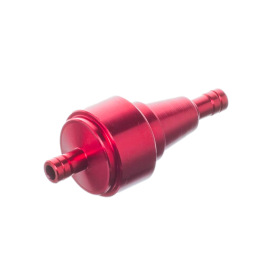 Filtre à essence Watts aluminium Rouge