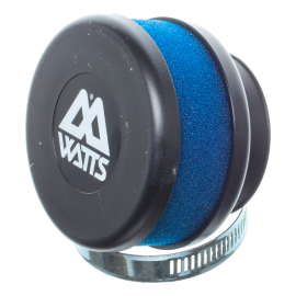 Filtre à air Watts court mousse bleu 49mm