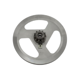 Poulie complète alu Peugeot 103 SP avec pignon 11 dents