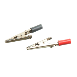 Pinces crocodile 1A 24 V X2