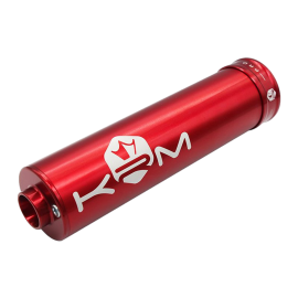 Silencieux d'échappement KRM Pro Ride 50-70cc rouge