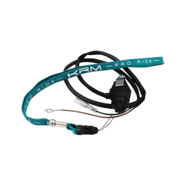 Coupe circuit aimanté KRM Pro Ride noir lanière turquoise