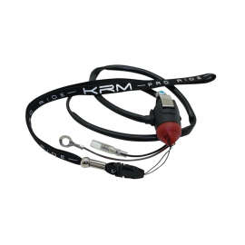 Coupe circuit aimanté KRM Pro Ride noir lanière noire