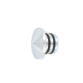Bouchon de réservoir conique D30 acier chromé MBK 51 Peugeot 103