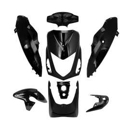 Kit carénage TNT adaptable TNT motor Roma / Neco One/ Lazio/ Reno noir