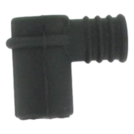 Antiparasite silicone noir diamètre 7mm